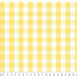 Tecido Fio Tinto Xadrez 20XM cor - 1042 (Amarelo)